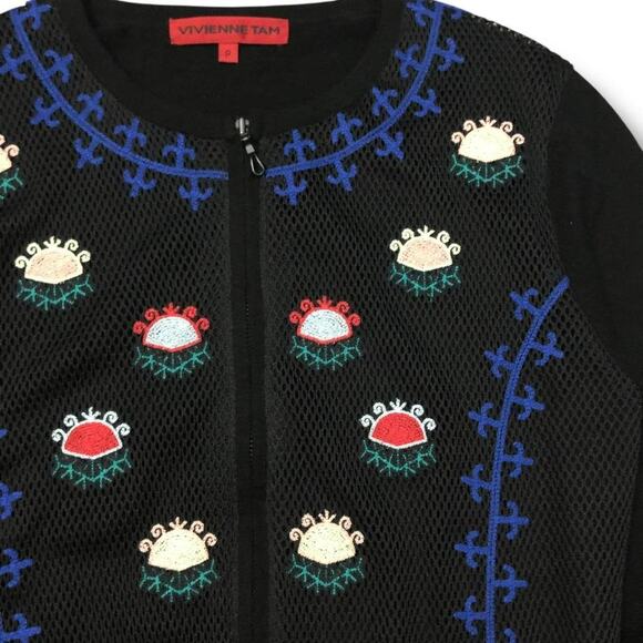 Vivienne Tam Flower Logo Top - Picture 3 of 5